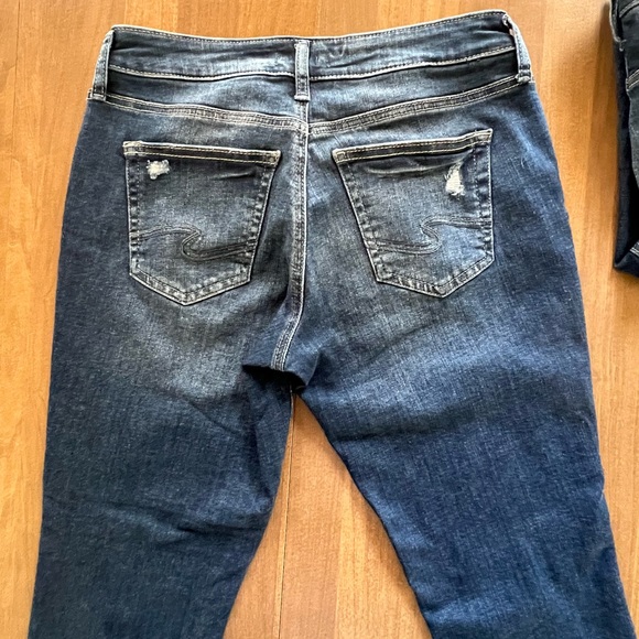 Women’s Silver Girlfriend Jeans - Picture 8 of 12